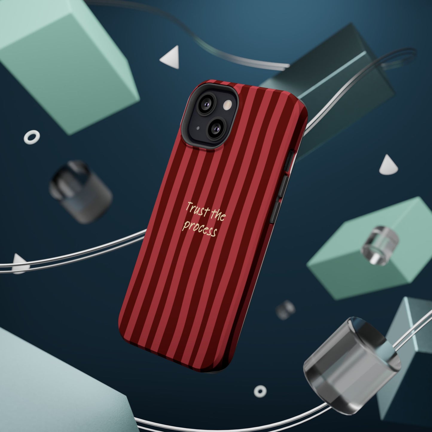 Trust the Process Phone Case — Aesthetic MagSafe | Dual-Layer Protection