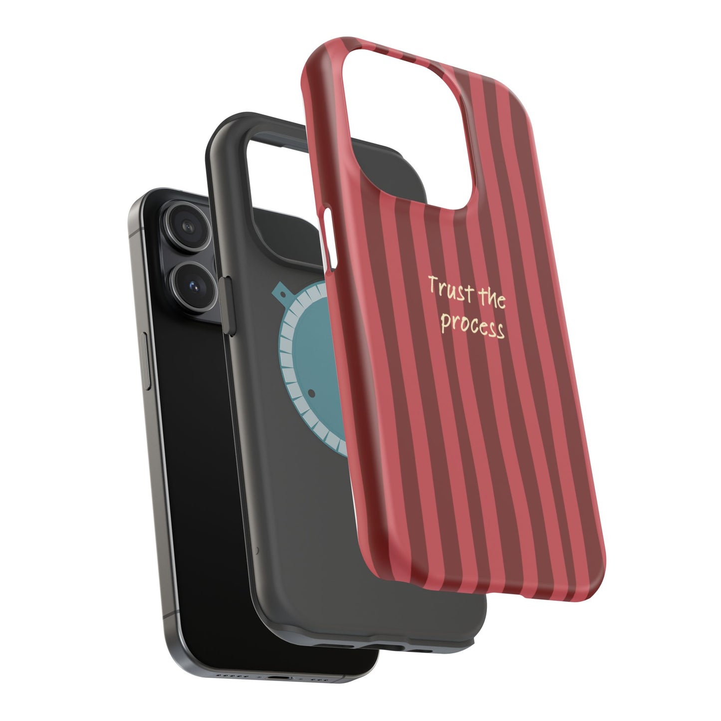 Trust the Process Phone Case — Aesthetic MagSafe | Dual-Layer Protection