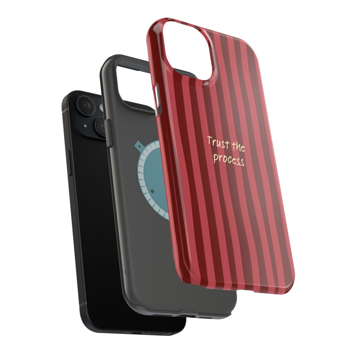 Trust the Process Phone Case — Aesthetic MagSafe | Dual-Layer Protection