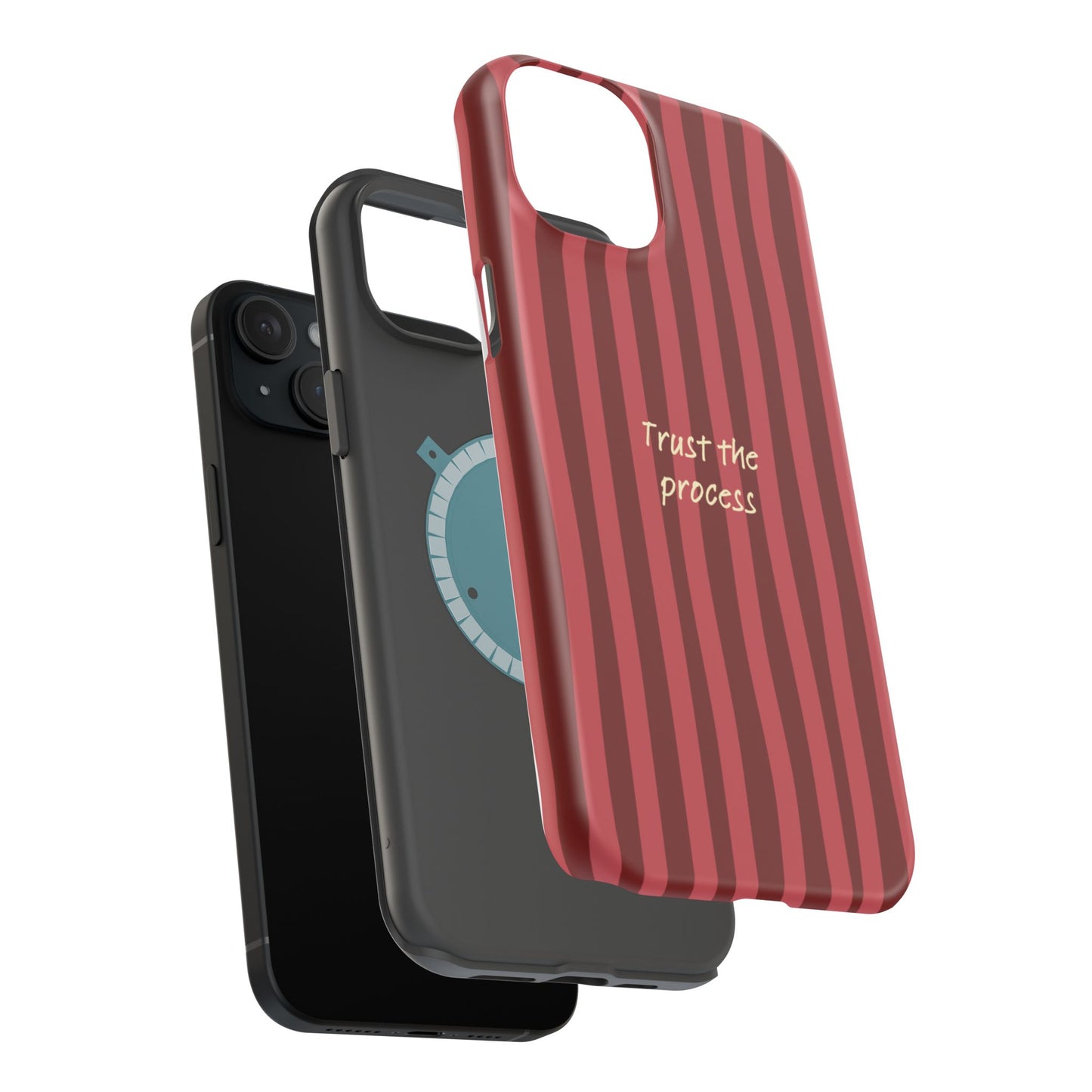 Trust the Process Phone Case — Aesthetic MagSafe | Dual-Layer Protection