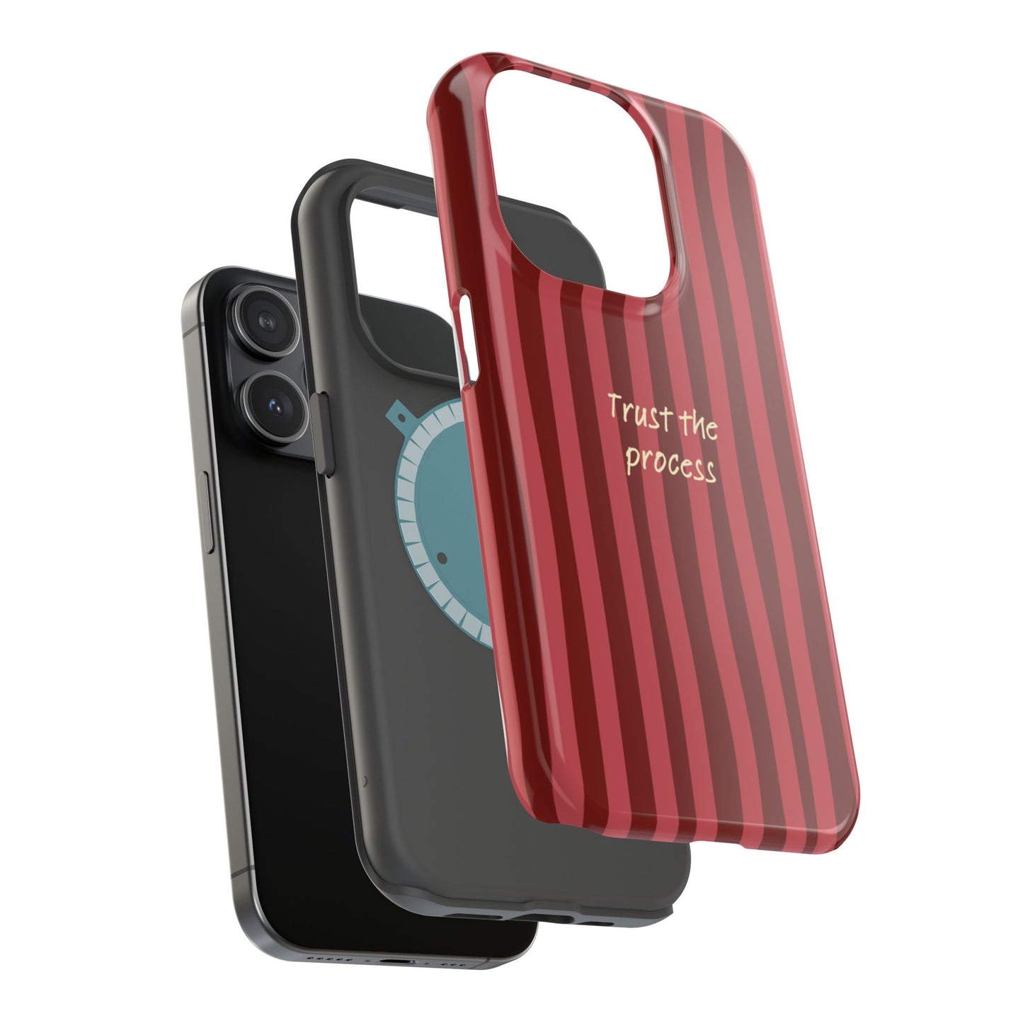 Trust the Process Phone Case — Aesthetic MagSafe | Dual-Layer Protection