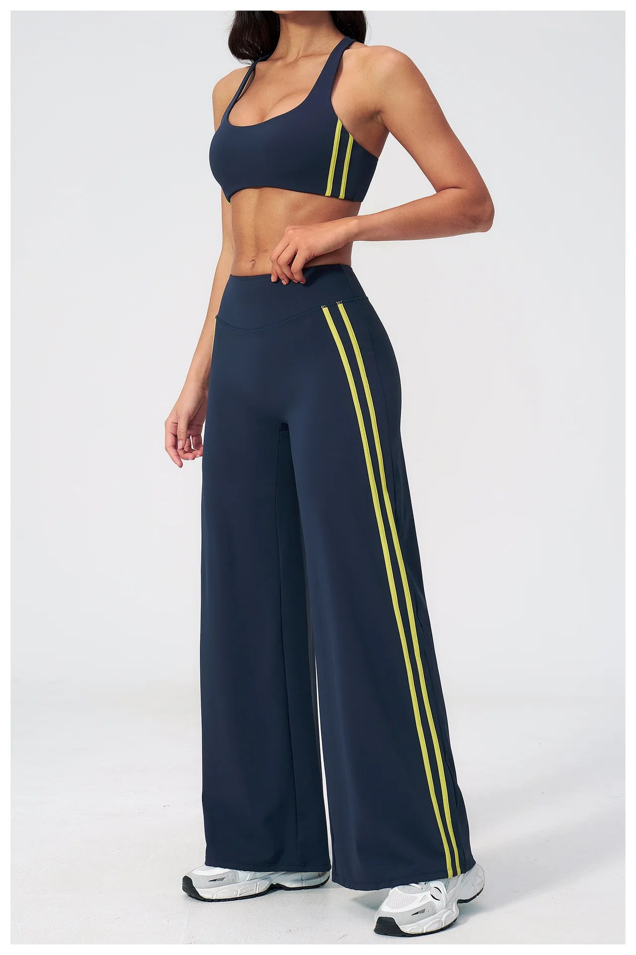 Women's Yoga Tracksuit Set — Capri Pants & Matching Top