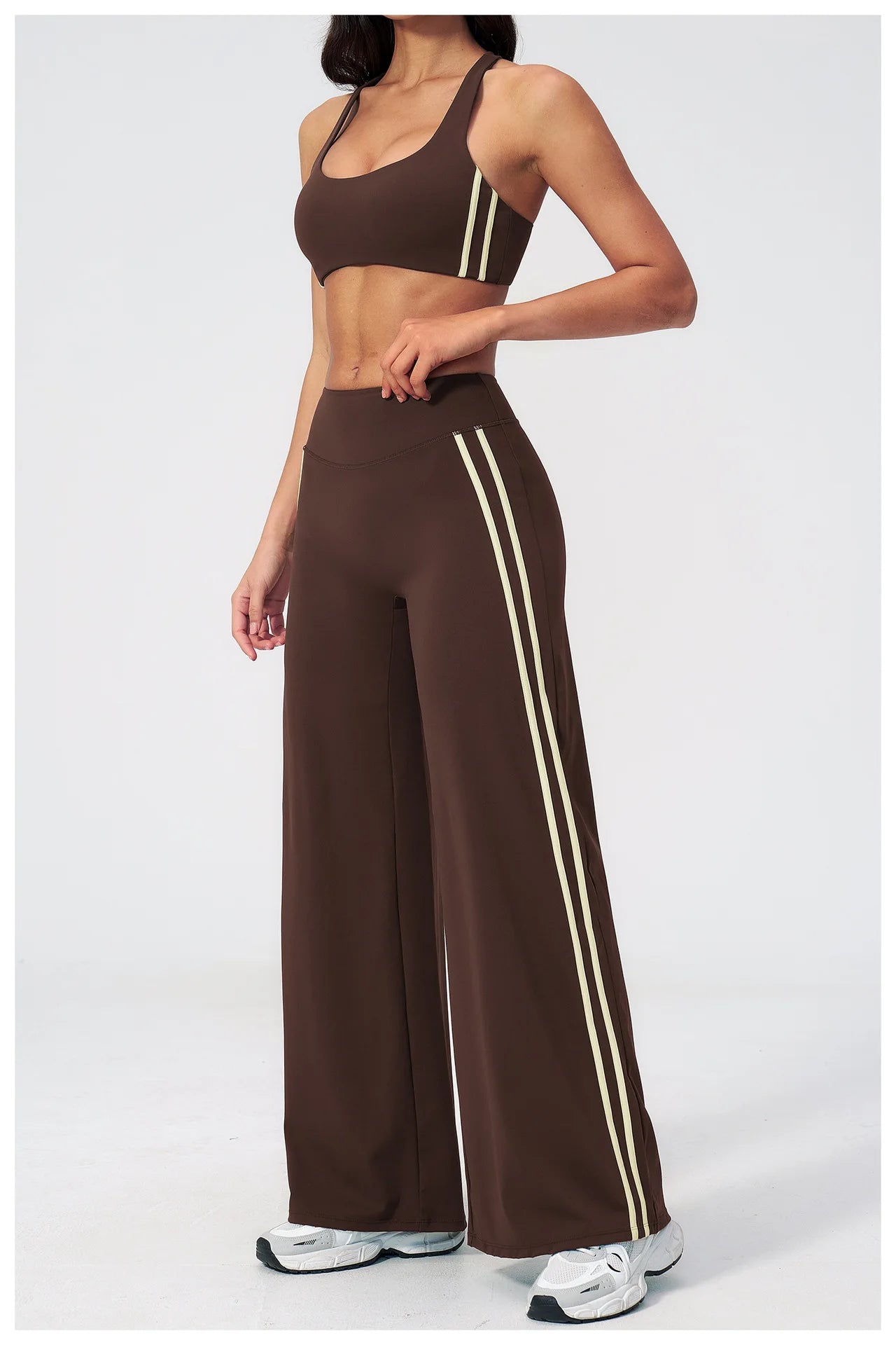 Women's Yoga Tracksuit Set — Capri Pants & Matching Top