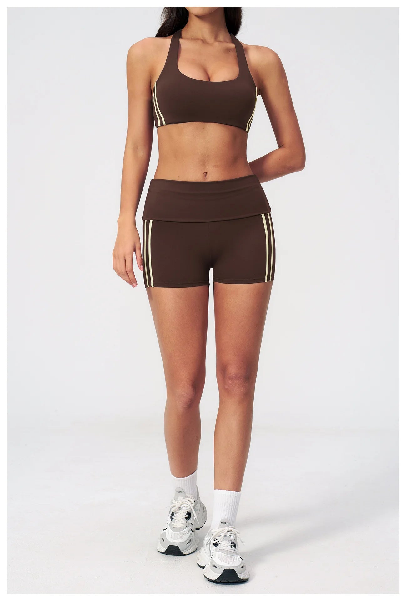 Women's Yoga Tracksuit Set — Capri Pants & Matching Top