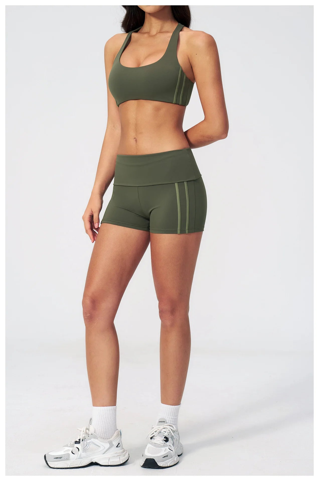 Women's Yoga Tracksuit Set — Capri Pants & Matching Top