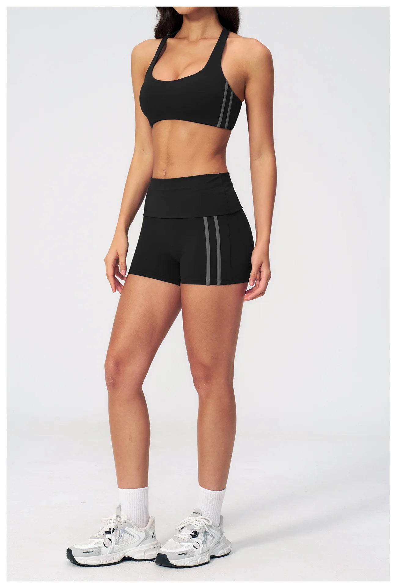 Women's Yoga Tracksuit Set — Capri Pants & Matching Top