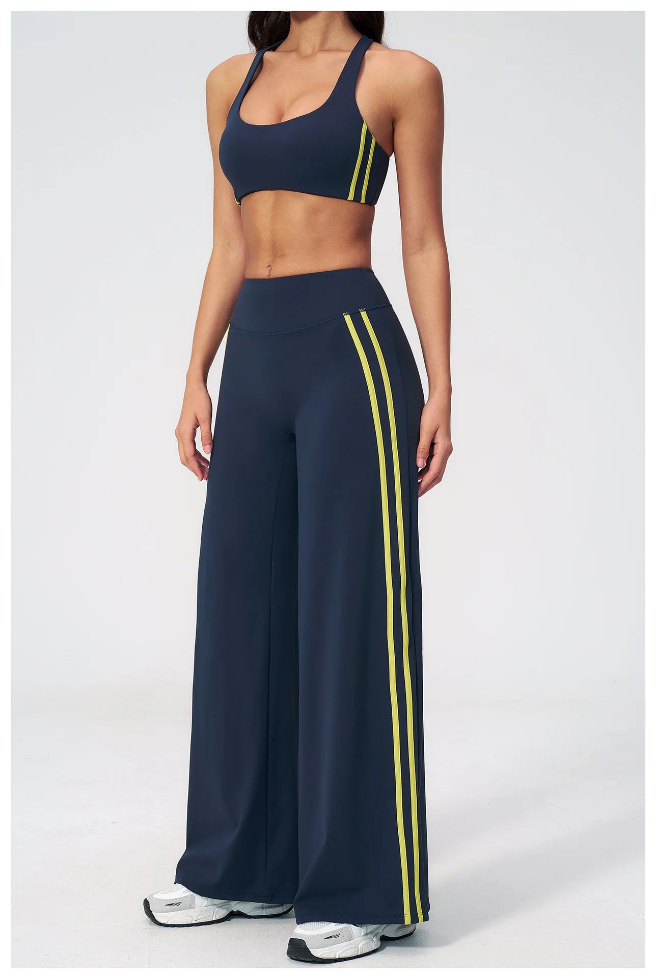 Women's Yoga Tracksuit Set — Capri Pants & Matching Top