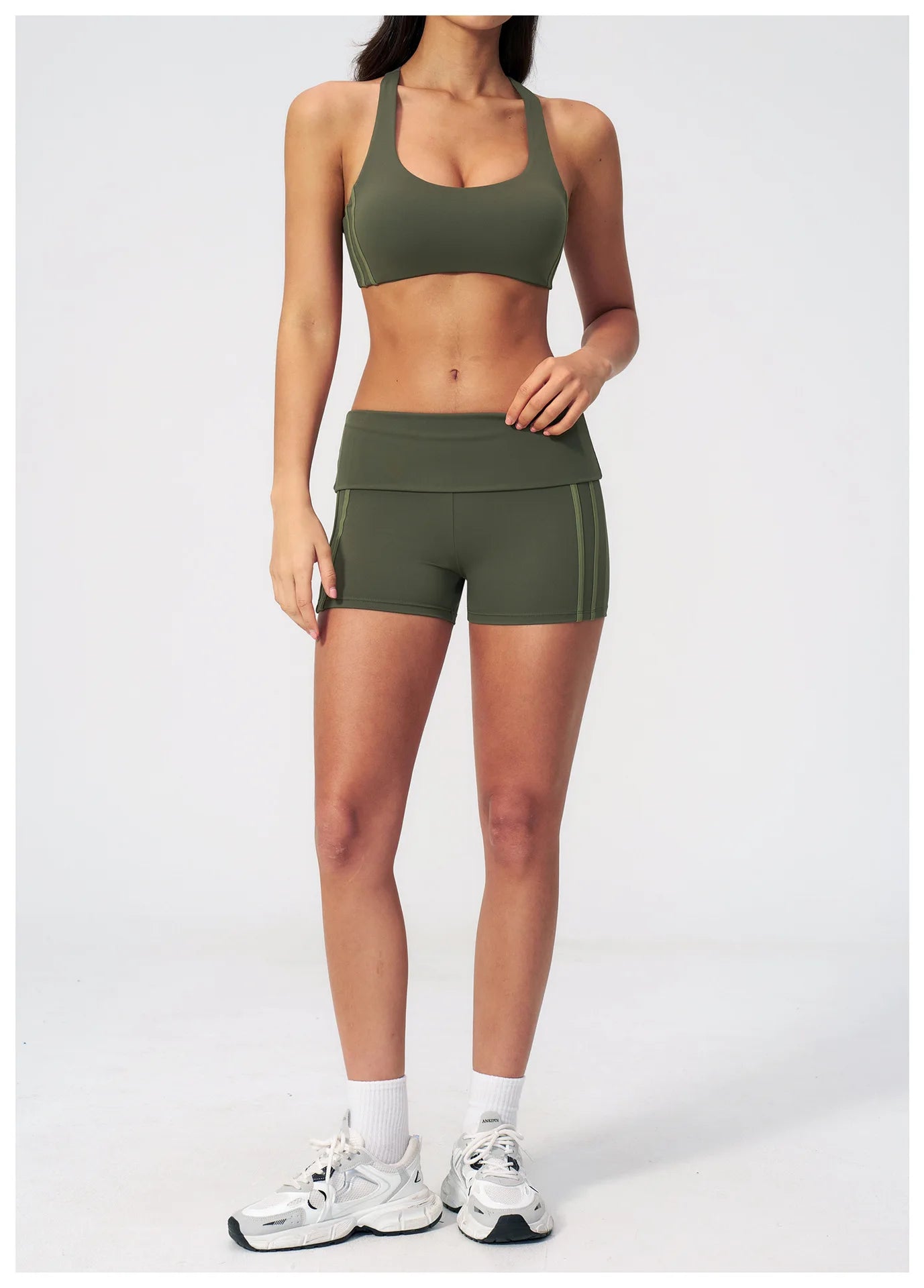 Women's Yoga Tracksuit Set — Capri Pants & Matching Top