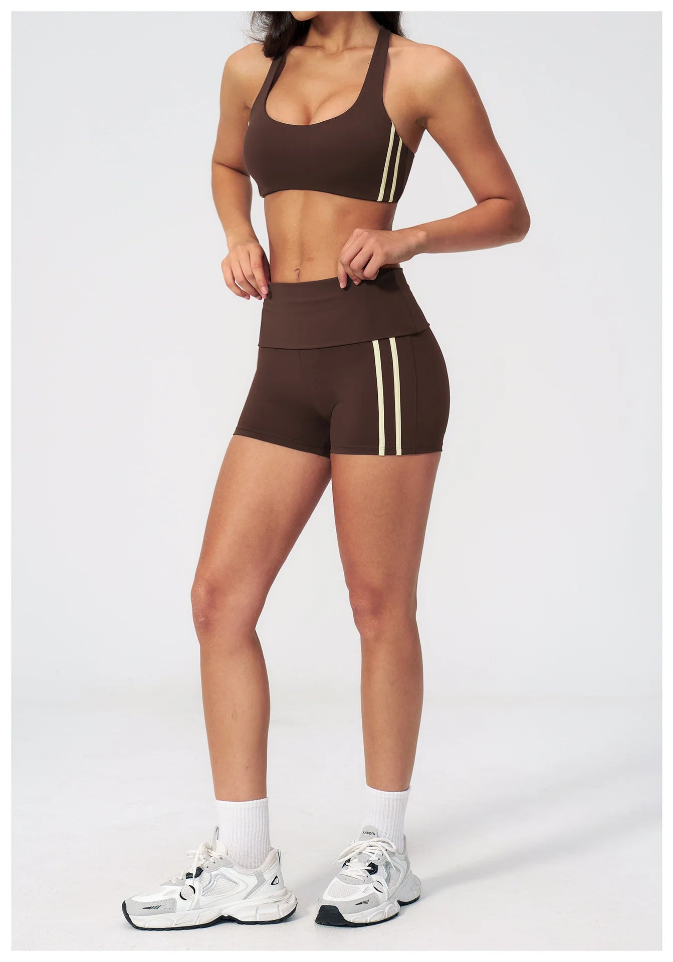 Women's Yoga Tracksuit Set — Capri Pants & Matching Top